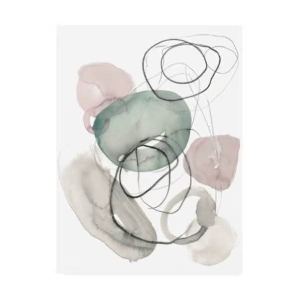 Jennifer Paxton Parker 'Sea Glass Stack I' Canvas Art, 14x19, Trademark Fine Art, Mfr#: WAG13531-C1419GG